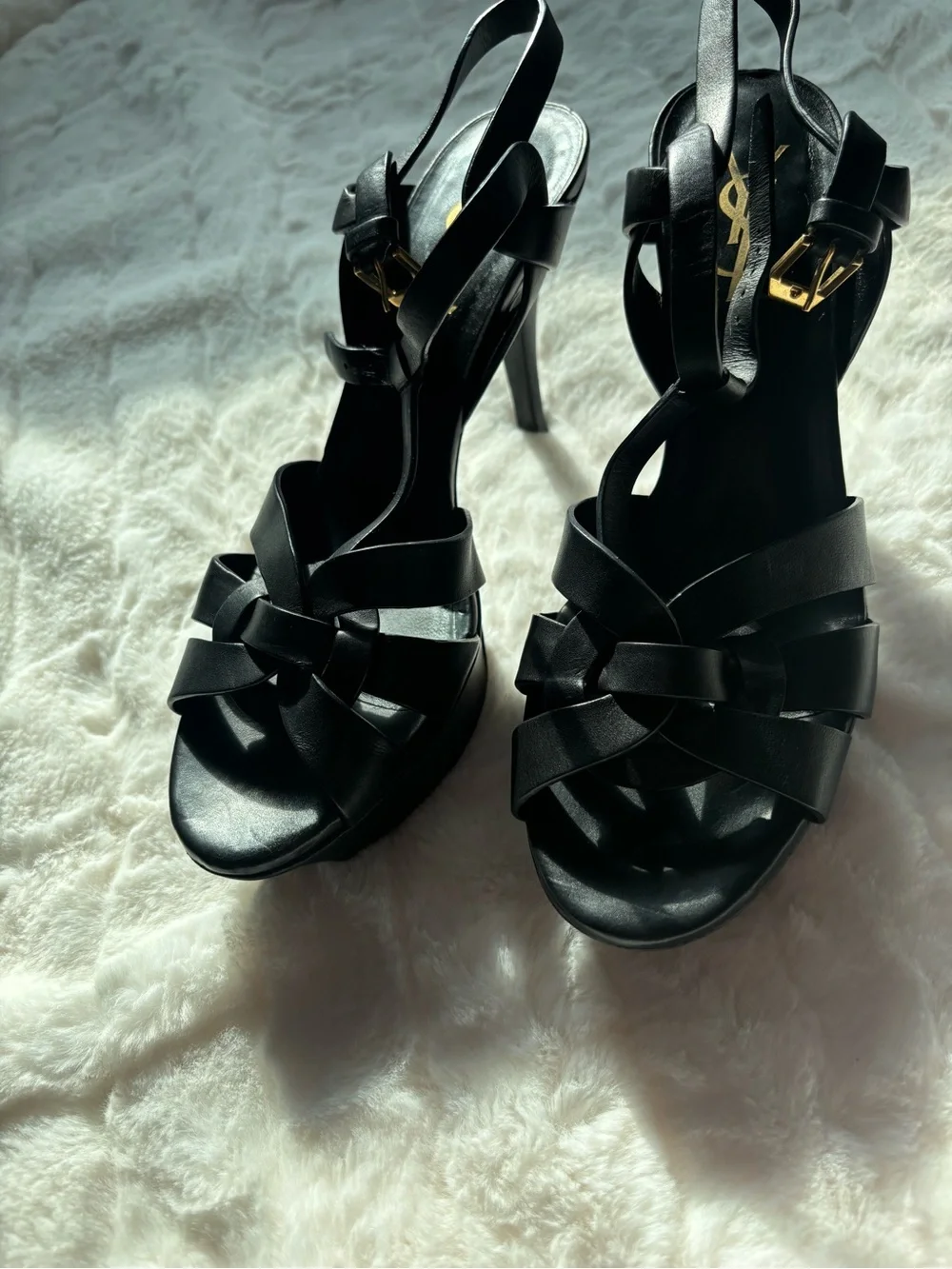 Yves Saint Laurent Tribute Platform Heels - Picture 7 of 14